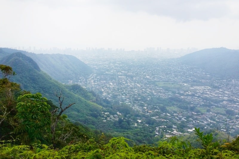 2 weeks in Oahu Hawaii itinerary - 7 days in Oahu one week - free things to do. waahila ridge trail state park. honolulu. Oahu on a budget without a car. Hawaii travel blog