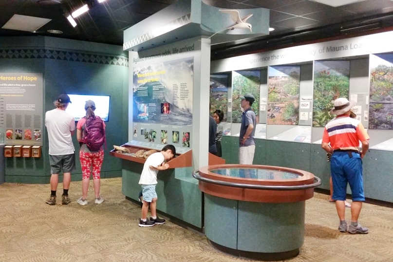 Crater Rim Drive. kilauea visitors center. Things to do in Hawaii volcanoes national park. Big Island Hawaii travel blog