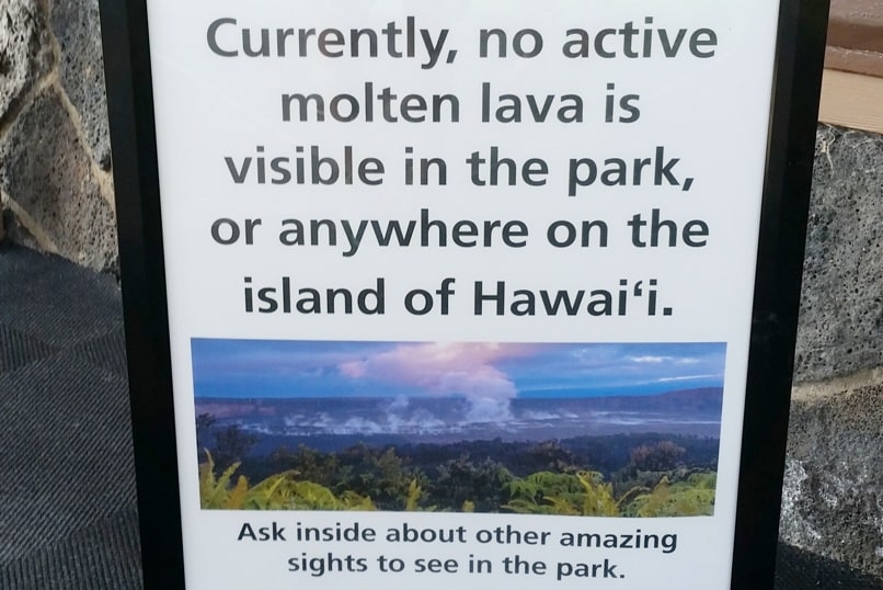 Crater Rim Drive. Where to see lava. Things to do in Hawaii volcanoes national park. Big Island Hawaii travel blog