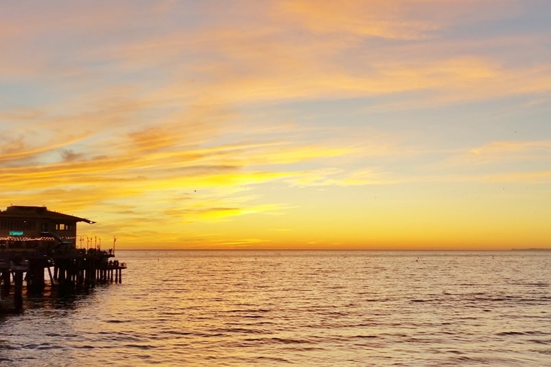 One day trip to Malibu without a car. Best things to do in Malibu in one day itinerary - Malibu to Santa Monica pier sunset. from Los Angeles LA Santa Monica. California travel blog