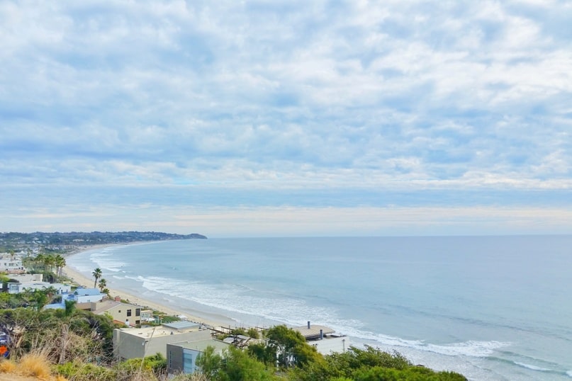 One day trip to Malibu without a car. Best things to do in Malibu in one day itinerary - walk Pacific Coast Highway PCH to bus stop from El Matador State Beach. from Los Angeles LA Santa Monica. California travel blog