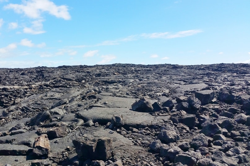 Mahaiula Beach hike trail. Kekaha Kai State Park. Big Island Hawaii travel blog
