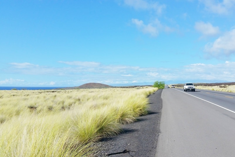 Puu Kuili hike - how to get there. Kona coast highway. Big Island Hawaii travel blog