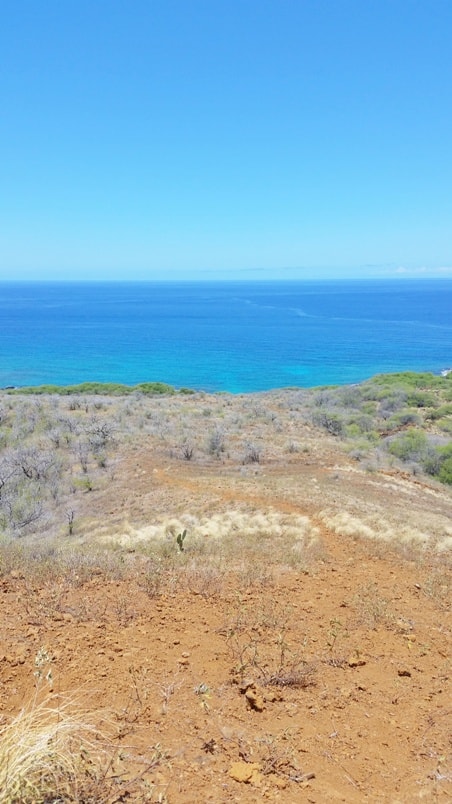 Puu Kuili hike trail in Kekaha Kai State Park. Best hikes in Kona. Big Island Hawaii travel blog