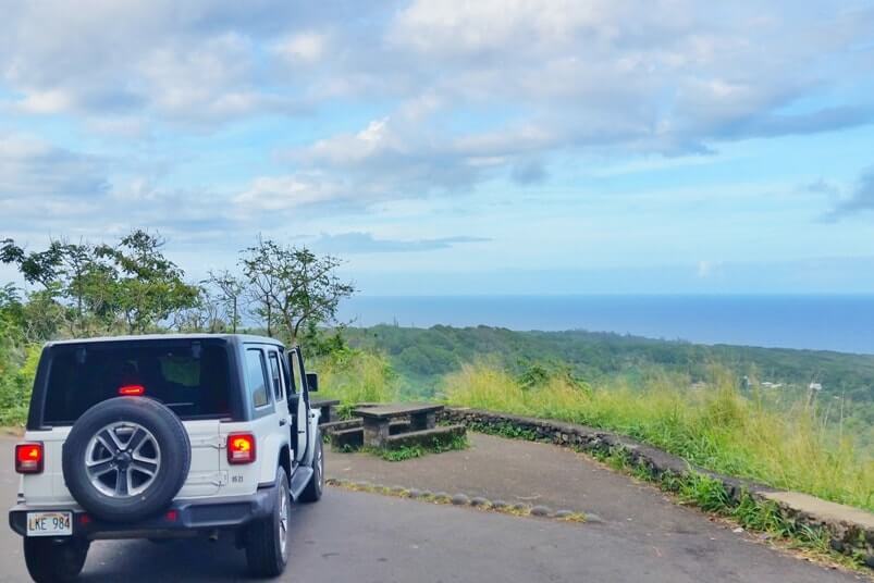 Wailua Valley state wayside near hana highway scenic pullover. Maui Hawaii travel blog
