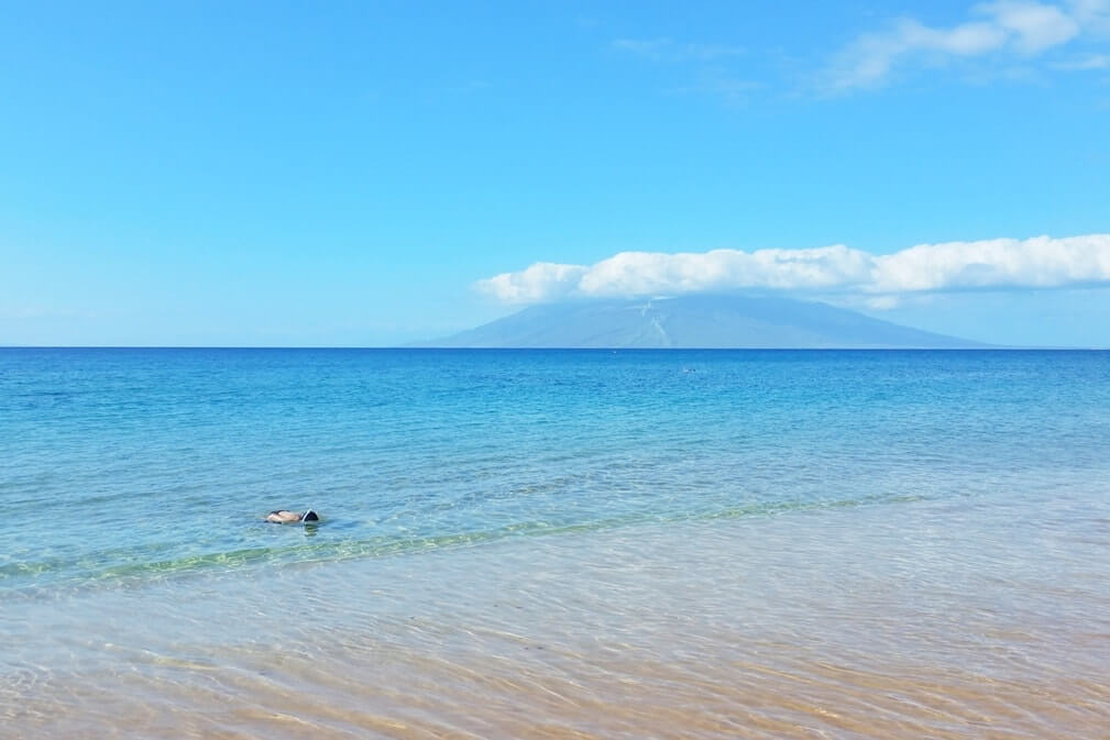 Best things to do in Maui Hawaii: maluaka beach snorkeling turtle town. Maui Hawaii travel blog