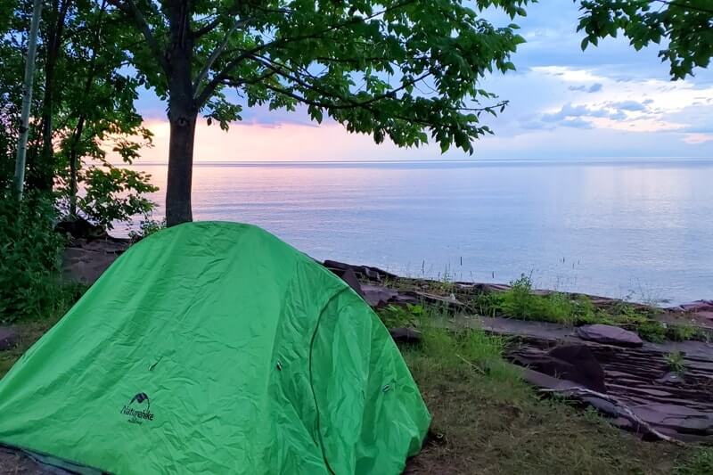 Best places to visit in the UP. Camping in the UP Upper Peninsula campgrounds. Michigan travel blog