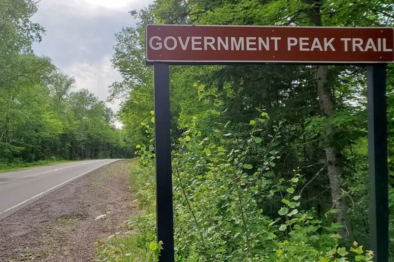 Getting to the Escarpment Trail - starting from government peak trailhead. Porcupine Mountains. UP Michigan travel blog