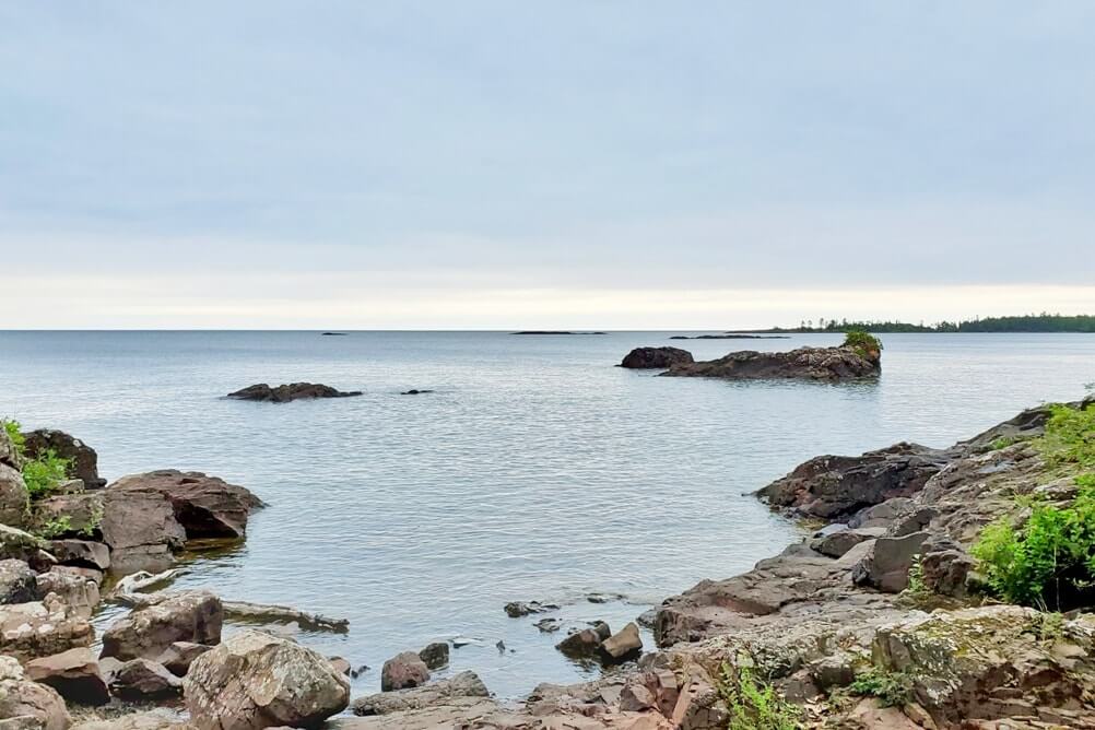 Things to do in the Keweenaw Peninsula: Esrey Park near Copper Harbor. Upper Peninsula. UP Michigan travel blog