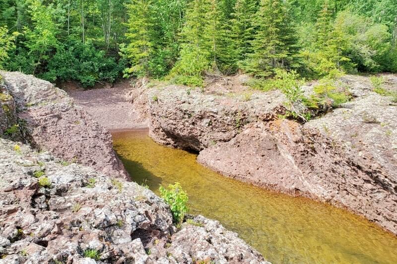 Things to do in the Keweenaw Peninsula: Hebard Park near Copper Harbor. Upper Peninsula. UP Michigan travel blog