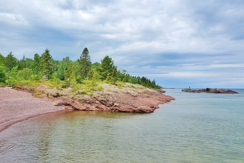 Best things to do in the Keweenaw Peninsula, in Copper Harbor: Hebard Park, M-26. Upper Peninsula. UP Michigan travel blog