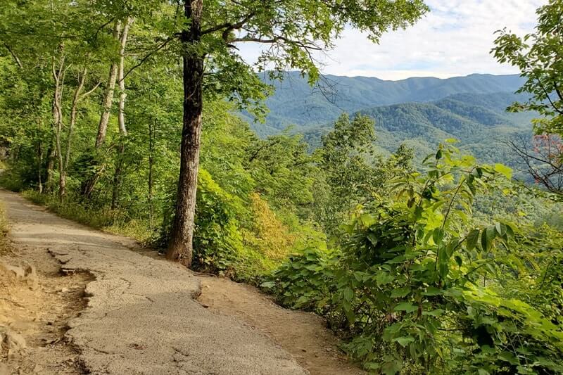 Waterfalls in Great Smoky Mountains National Park: Laurel Falls Trail. Best waterfall hikes in the Smoky Mountains in Tennessee TN. Smokies travel blog