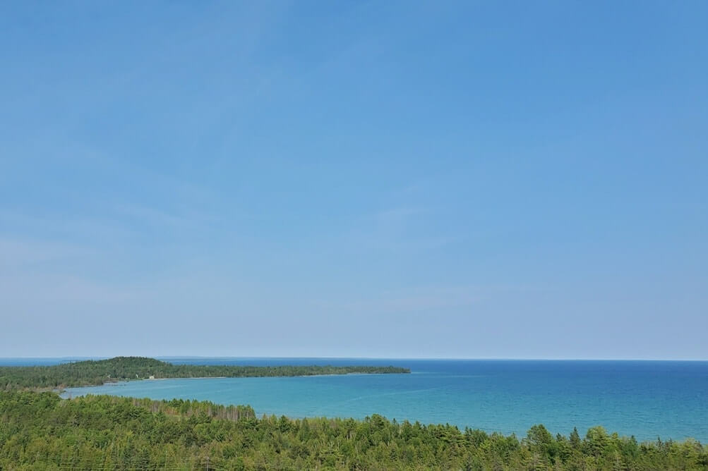Best things to do in Eastern UP: Castle Rock Michigan. Things to do in Upper Peninsula. UP Michigan travel blog