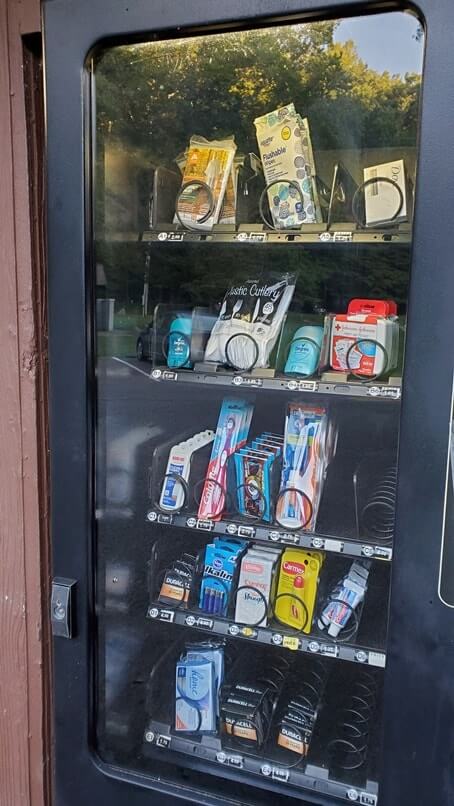 Elkmont Campground Store: what camping supplies, essentials, toiletries do they sell at elkmont campground? cost how much. smoky mountains camping travel blog