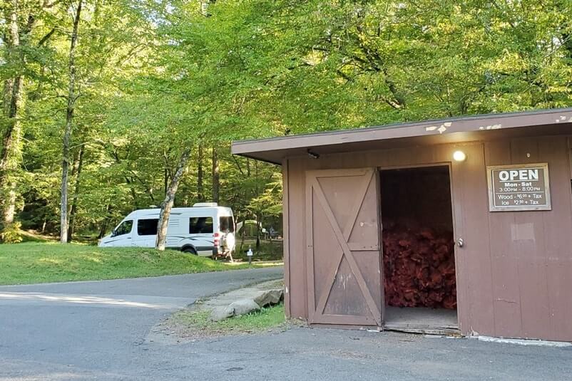 Is there convenience store, camp store near elkmont campground: The elkmont campground store in great smoky mountains national park. smoky mountains camping travel blog