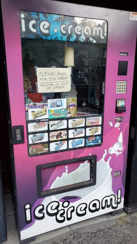 Elkmont Campground Store: what camping food do they sell at elkmont campground? ice cream. cost how much. smoky mountains camping travel blog