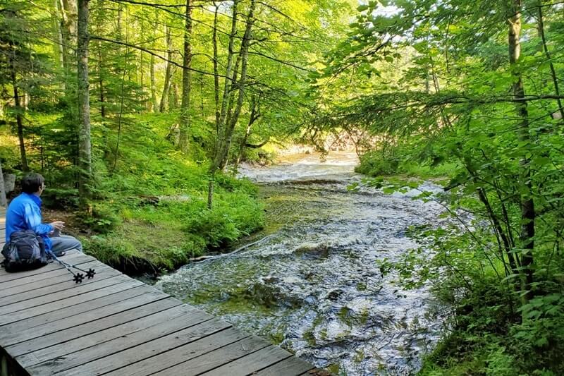 Things to do in Pictured Rocks National Lakeshore park: mosquito river. UP Michigan travel blog