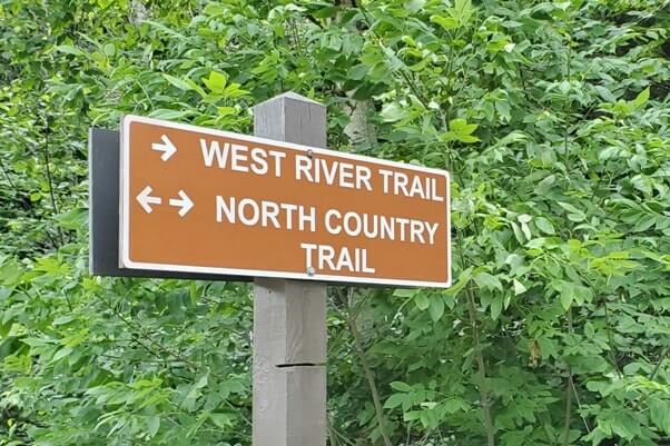 Presque isle river waterfalls loop trail: Hiking the West River Trail in porcupine mountains state park. up michigan travel blog