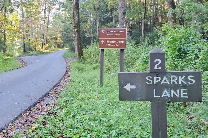 Getting to John Oliver Cabin: where on cades cove loop road. near sparks lane. smoky mountains travel blog