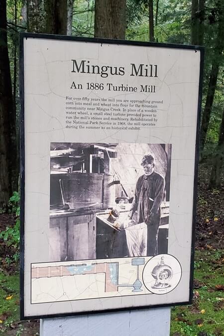 Mingus Mill history. nc smoky mountains travel blog