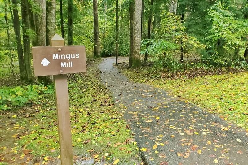 Mingus Mill Trail: Hiking to Mingus Mill. nc smoky mountains travel blog