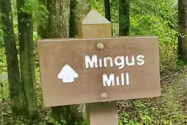 Mingus Mill Trail: Hiking to Mingus Mill. nc smoky mountains travel blog