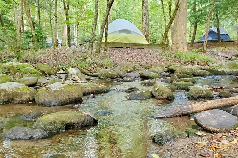 Things to do in Great Smoky Mountains National Park. camping in tennessee. elkmont campground. tn smokies travel blog