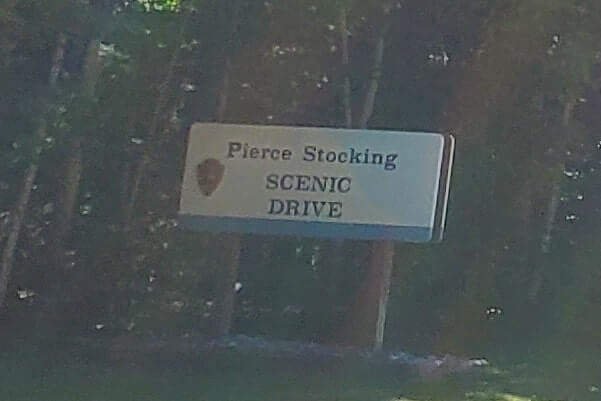 Pierce Stocking Scenic Drive tour entry. michigan travel blog