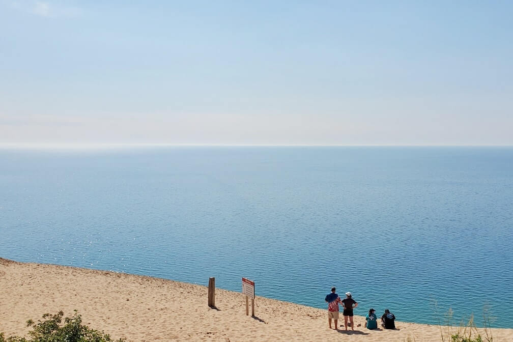 Best stops on Pierce Stocking Scenic Drive: best overlook is lake michigan overlook. stop #9. michigan travel blog