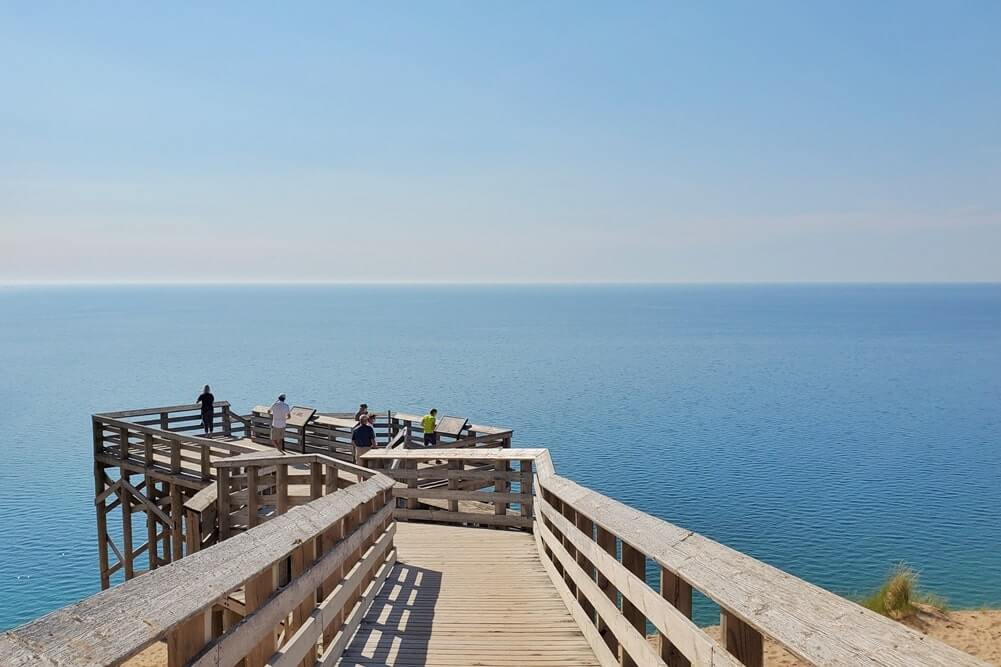 Best stops on Pierce Stocking Scenic Drive: best overlook is lake michigan overlook. stop #9. michigan travel blog