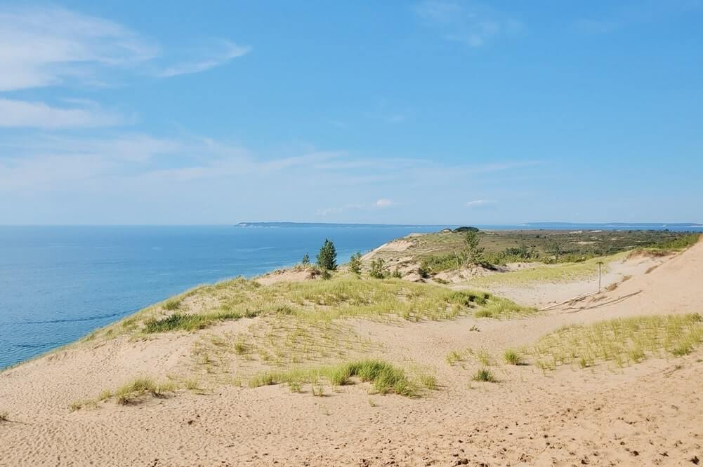 Best stops on Pierce Stocking Scenic Drive: best overlook is lake michigan overlook. stop #9. michigan travel blog