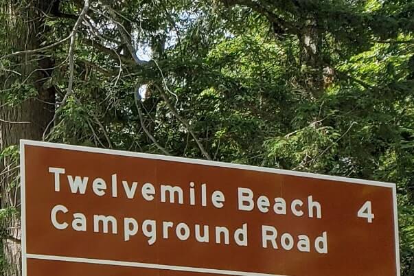 Twelvemile Beach campground info. Pictured Rocks camping. up michigan travel blog