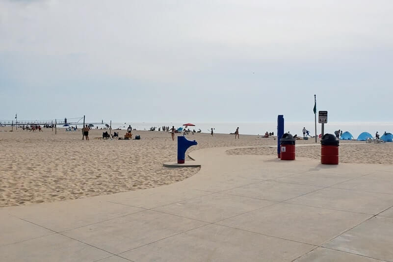 North Beach access. south haven, michigan travel blog