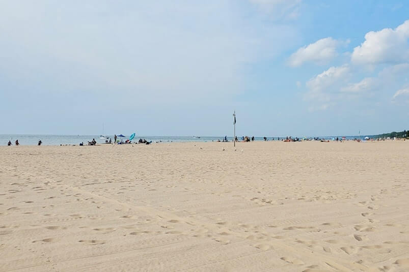 North Beach access. south haven, michigan travel blog