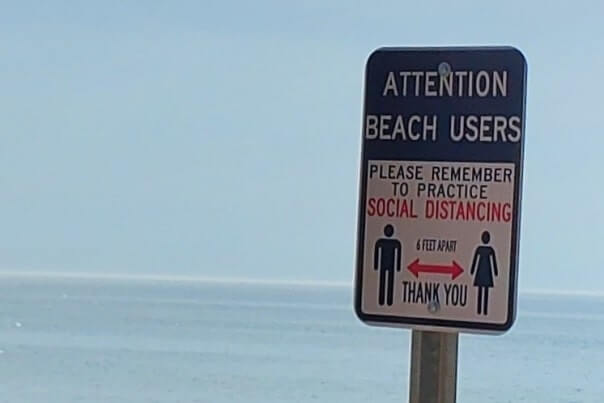 Packard Park beach. open or closed beach in south haven, michigan travel blog
