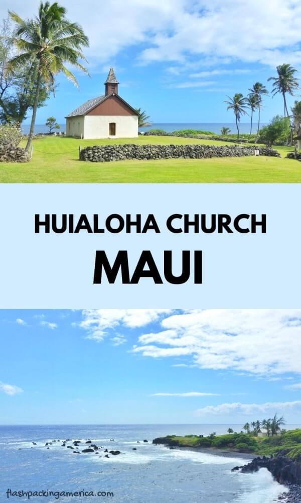 Huialoha church, Kaupo Hawaii. Mokulau islets. Visit to small hawaiian church on back road to hana, back side of haleakala, piilani highway. maui hawaii travel blog