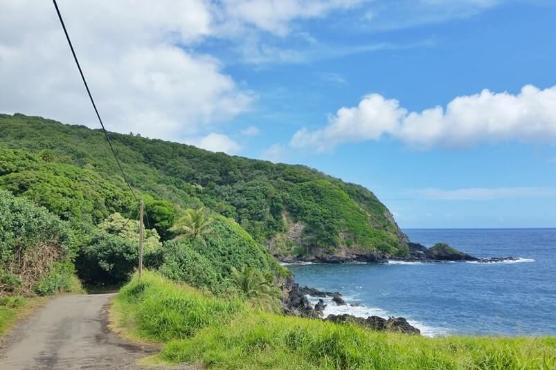 Getting to Huialoha church on the back road to hana, back side of haleakala. kipahulu to huialoha church. maui hawaii travel blog