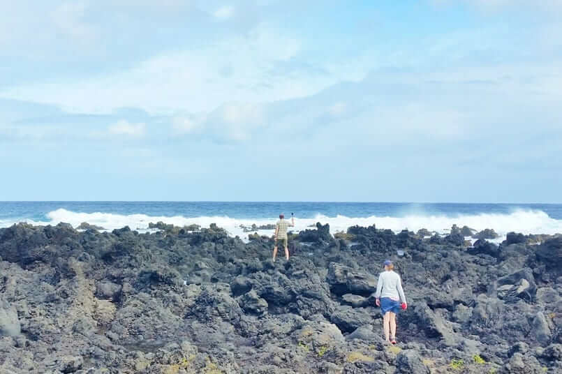 Keanae Point. Keanae Road. Keanae Lookout. Keanae Peninsula viewpoint. where to see lava fields near hana. best road to hana stops for views. maui hawaii travel blog