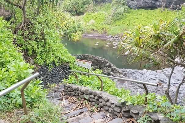 waterfalls swimming. is it safe. seven sacred pools closed or open. oheo gulch. oheo pools. haleakala national park waterfalls, kipahulu.