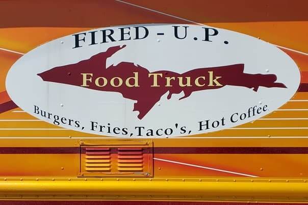 Bayfront Park food truck. grand marais food truck. fired u.p. food truck in northern michigan. up michigan travel blog
