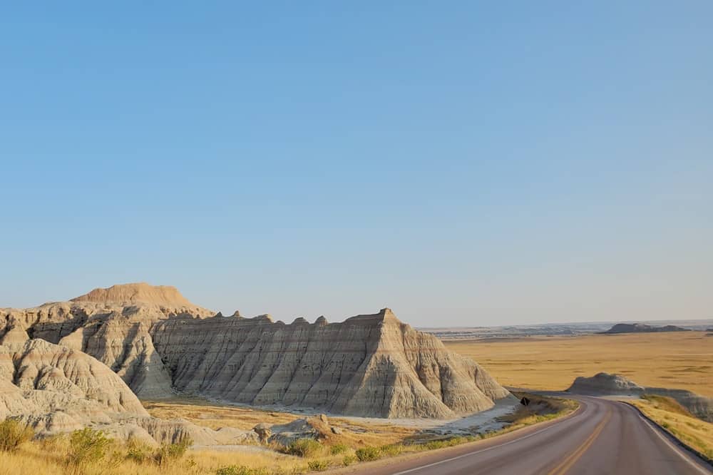 camping near badlands loop road. badlands national park camping. cedar pass campground. south dakata travel blog