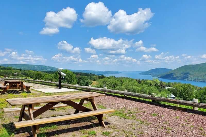 Canandaigua Lake scenic overlook: south bristol scenic overlook. Things to do in Canandaigua NY: kershaw park. finger lakes new york travel blog