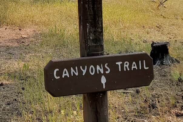 Hiking the Canyons Trail to natural entrance of Jewel Cave. south dakota travel blog