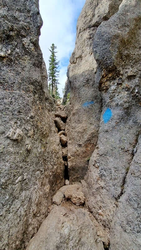 Custer State Park hiking: little devils tower trail. black hills hiking. south dakota travel blog