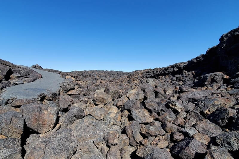 beauty cave lava tube to caves trail. craters of the moon. idaho travel blog