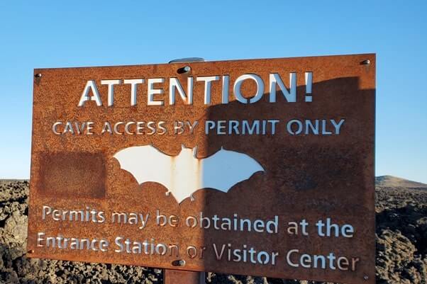 Do you need a cave permit for Beauty Cave. Craters of the moon caves in Idaho. idaho travel blog