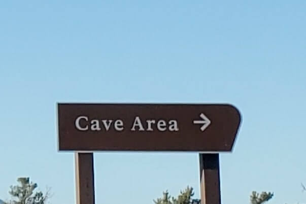 Driving to Beauty Cave. craters of the moon. idaho travel blog