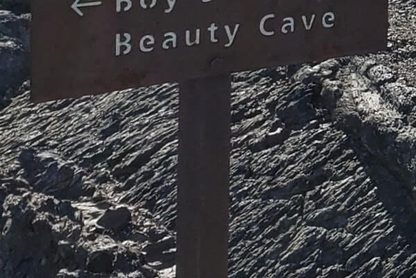 Getting to Beauty Cave: Caves Trail to Beauty Cave. craters of the moon. idaho travel blog