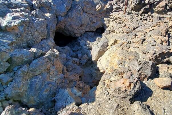Getting to the boy scout cave entrance. craters of the moon. idaho travel blog