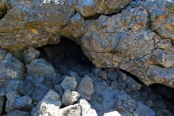 Getting to the boy scout cave entrance. craters of the moon. idaho travel blog